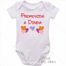 Body Bebê Promovida a Dinda