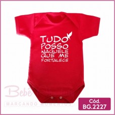 Body Bebê Tudo Posso - BG2227
