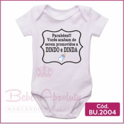Parabéns Vocês Acabam de Serem Promovidos a Dindo e Dinda